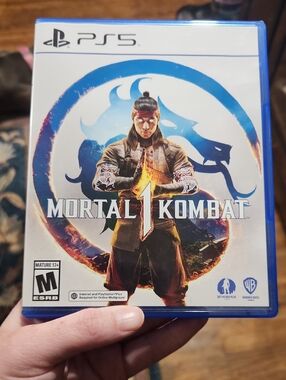 Warner Bros. Mortal Kombat 1 PS5 - White & Blue Cover